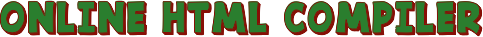 onlinehtmlcompiler
